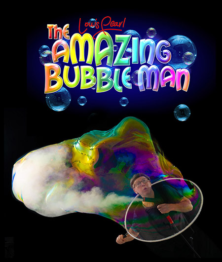 THE AMAZING BUBBLE MAN